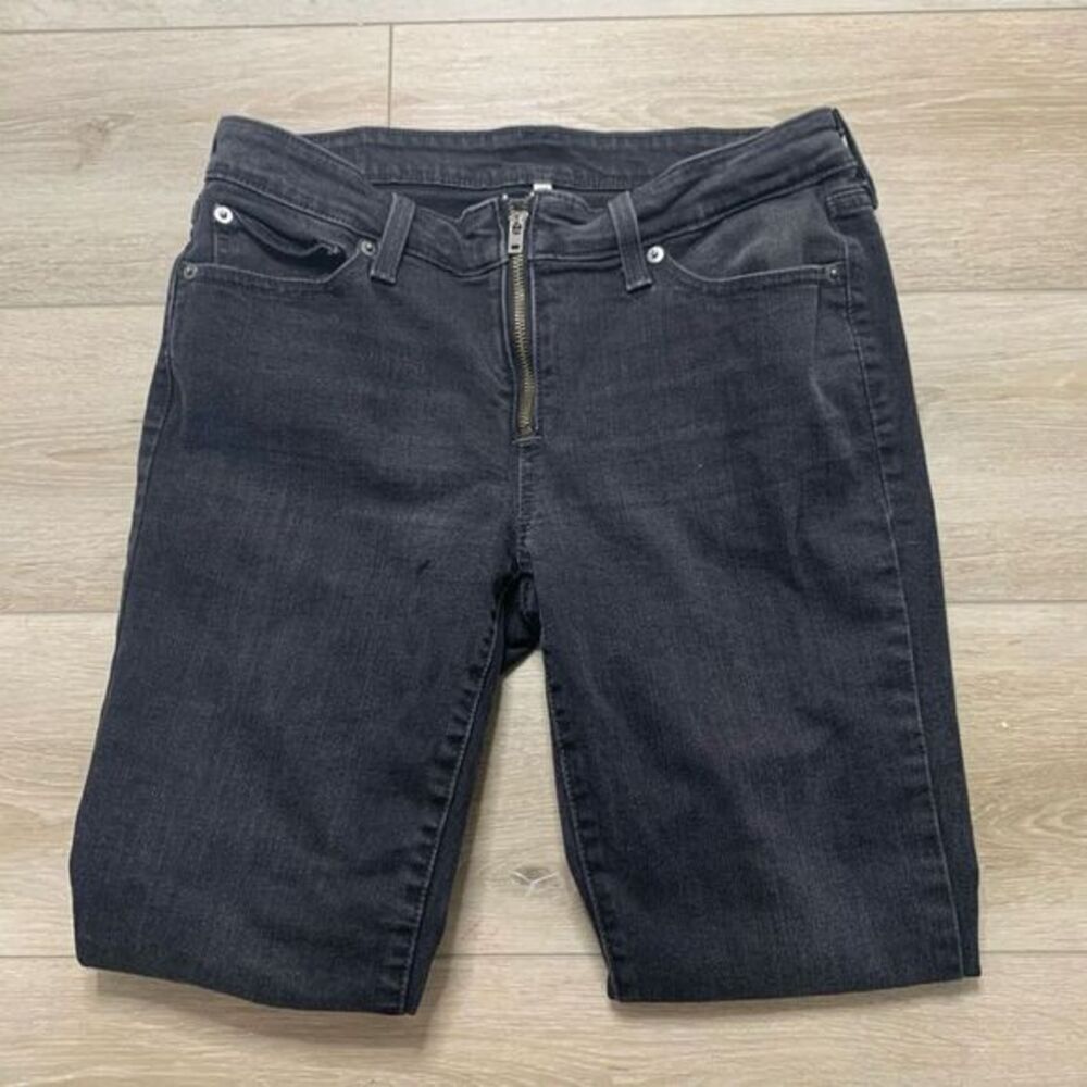 Levi Strauss‎ & Co. Women’s Black Cotton Blend Denim Jeans Size 29